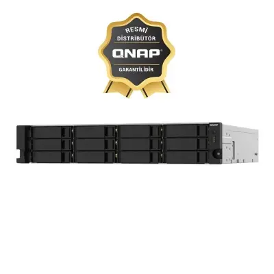 QNAP TS-1232PXU-RP-4GB RAM 12 HDD YUVALI RACK NAS (RESMİ DİSTRİBÜTÖR GARANTİLİ) 